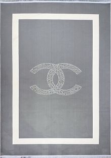 Ковёр 2,00х3,00 ГV37/3 диз. Chanel grey пр-во Иран акрил/бамбусилк