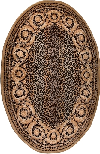 Ковёр 3,00х4,00 Версаль 100L голд 25/574/1М овал