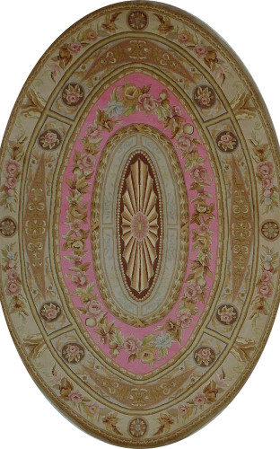 Ковёр 1,83х2,74 Савенери LT-02/214 овал