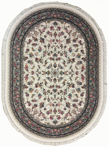 Ковёр 2,00х3,00 TEHRAN IRAN 7513 OVAL CREAM (Иран)