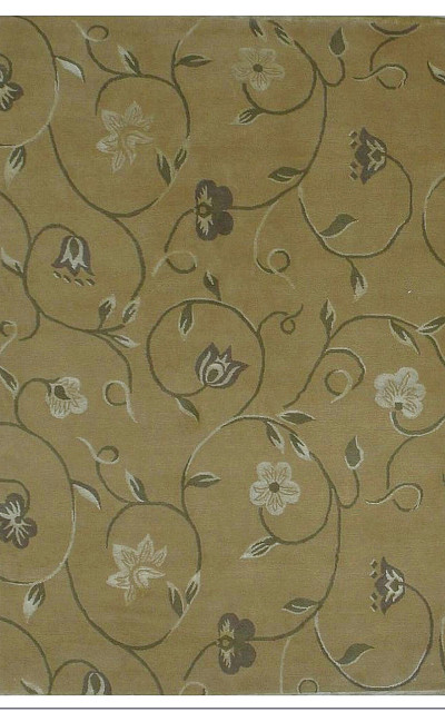 Ковёр 1,83х2,75 SHR41001 шерсть,шелк беж