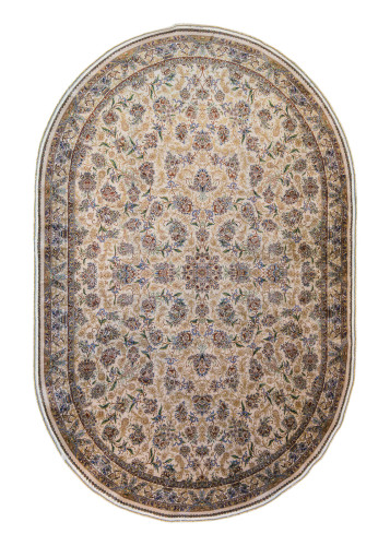 Ковёр 1,50х2,25 Qum G220 cream oval