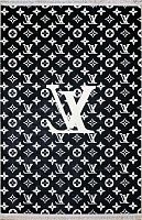 Ковёр 2,00х3,00 ГV36B/3 Louis Vuitton black пр-во Иран акрил/бамбусилк