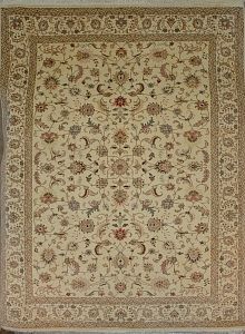 Ковёр 2,10х2,95 Tabriz Afshan (GOLD WASH) FARAJI 237252 500.000уз шерсть+шёлк осн.хлопок cream/crea