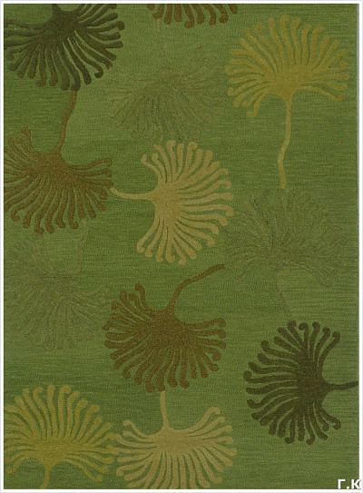 Ковёр 1,70х2,40 SHR460366 шерсть желтый