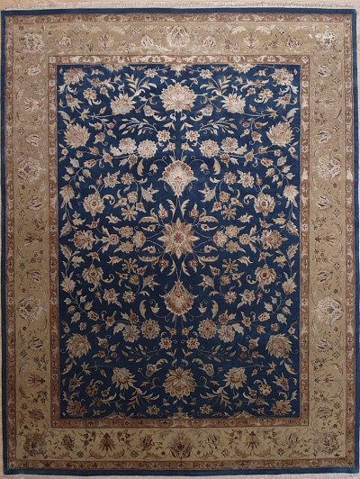 Ковёр 2,76х3,67 Джапур ОГ 16 W/S/C KB-09 BLUE/GOLD 12/12 P-2126