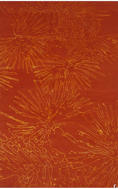 Ковёр 2,00х3,00 SHR610348 оранжевый