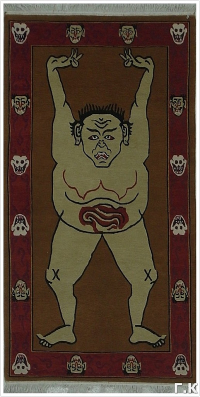 Ковёр 0,94х1,79 SHR110363 шерсть Sumo