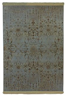 Ковёр 0,75х1,50 UNIQUE IS138B L. BLUE P5