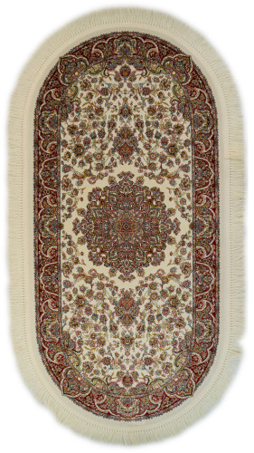 Ковёр 0,75х1,50 UNIQUE IS120B SILVER N1 овал