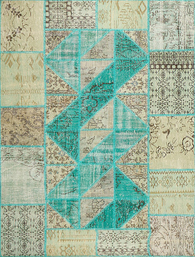 Ковёр 1,70х2,40 PAKISTAN  PATCWORK 3007