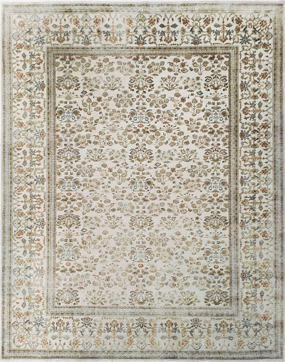 Ковёр 2,47х3,56 Авшан 1367 шерсть шелк на хлопке Индия