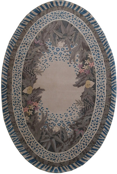 Ковёр 2,00х3,00 ШЕРСТЬ 90L овал