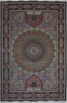 Ковёр 4,00х5,97 Tabriz Gonbad LOTFI 236526 500.000уз шерсть+шёлк осн.шёлк mix/mix Иран