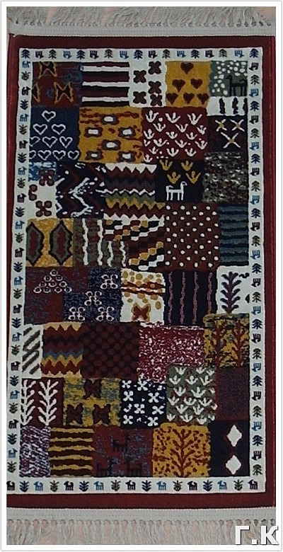 Ковёр 0,50х0,85 Keramatian Ashayer ред/ред 20766