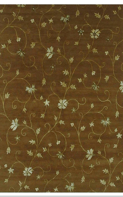 Ковёр 1,85х2,72 WH610056 шерсть,шелк олива