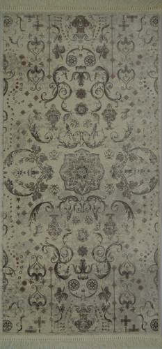 Ковёр 0,75х1,50 UNIQUE IS138B SILVER PASTEL P1