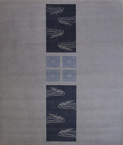 Ковёр 2,54х3,00 Ролпа 6/5815/107/M67 Grey/80/8/Silk (7,62)