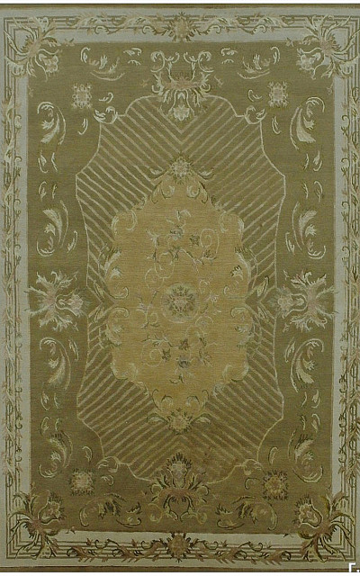 Ковёр 2,00х3,00 SHR610326 шерсть, шелк бежевый