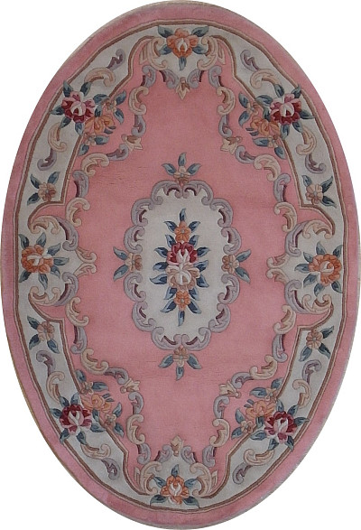 Ковёр 2,74х3,66 ШЕРСТЬ 90L 510/214 овал