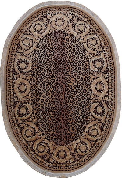 Ковёр 1,83х2,74 Версаль голд 100L  25/574/1M овал