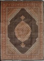 Ковёр 2,51х3,42 Tabriz Mahi PIROOZIAN 234418 500.000уз шерсть+шёлк осн.хлопок d.blue/copper Иран