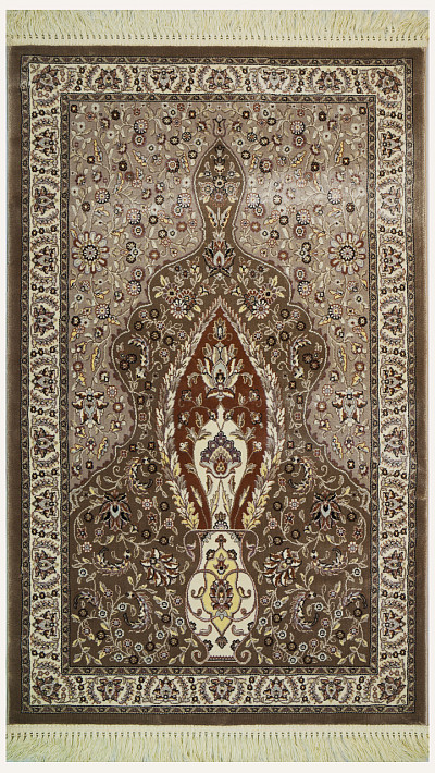 Ковёр 0,67х1,10 UNIQUE 0IS002 DARK GOLD PASTEL Namaz