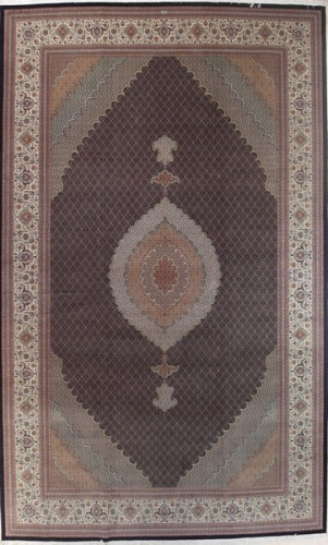 Ковёр 3,05х4,98 Tabriz Mahi PIROOZIAN 238240 500.000уз шерсть+шёлк осн.хлопок d.blue/cream Иран