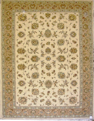 Ковёр 2,50х3,54 Тебриз 55 радж 83 айвори