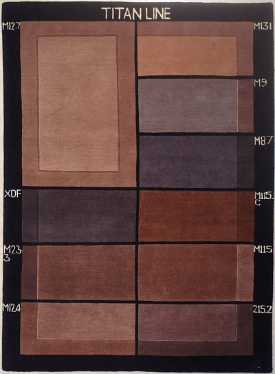 Ковёр 1,72х2,38 Ролпа 3_66_Dolpa_Titan Line_Brown (4,09)