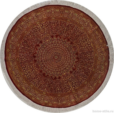 Ковёр 2,00х2,00 Иран Кум шелк круг