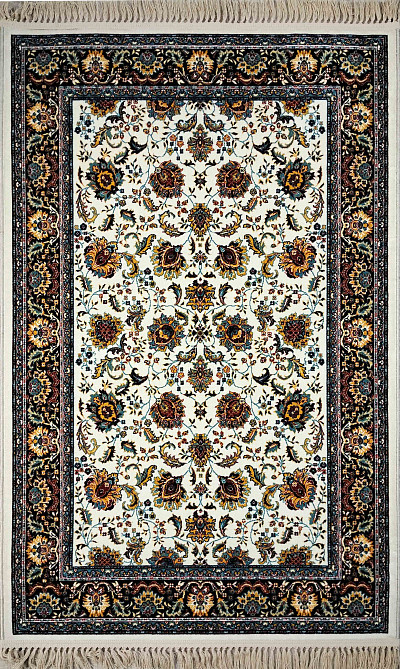 Ковёр 1,00х1,50 Hamedan крем/фиолетовый