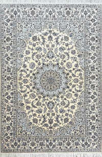 Ковёр 1,50х2,30 Наин 6-ла на хлопке 1548 елоу