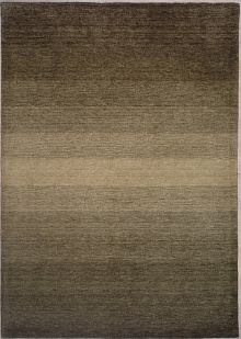 Ковёр 1,74х2,47 ГАБЭ ОГ 10 W/W RAINBOW GN/GN шерсть