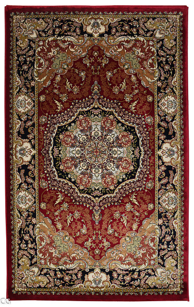 Ковёр 0,75х1,20 UNIQUE I081BP RED