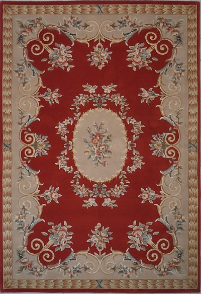 Ковёр 1,83х2,74 Шерсть с шёлком140L 159А/ред