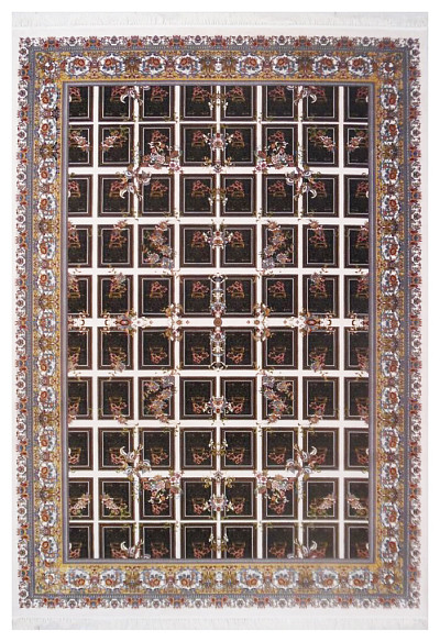 Ковёр 2,50х3,50 Э-Силк Баг Малик Крем 3002