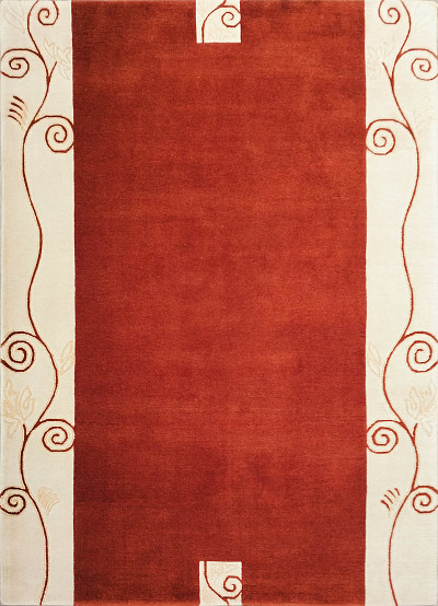 Ковёр 1,74х2,40 Р/6 1306 TRRed/Silk 80уз.(4,18) НЕПАЛ