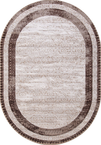 Ковёр 2,00х2,90 ARMINA KARMEN HALI 04041B OVAL DARK BROWN (Турция)