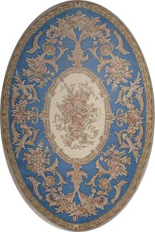 Ковёр 1,83х2,74 Савенери 145B/207 овал