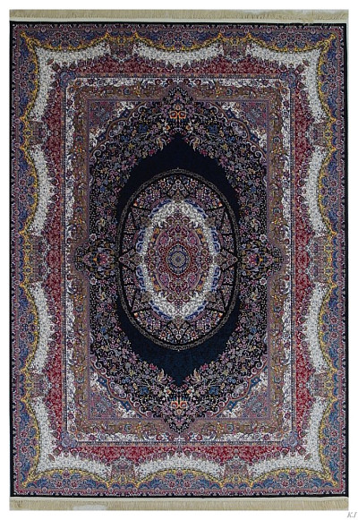 Ковёр 2,50х3,50 Карен Силк 5001 Н.Блю