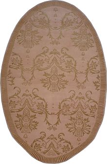 Ковёр 1,50х2,30 C.Вичини 150L+шёлк LGH-0078K1/W/S-TG1 овал
