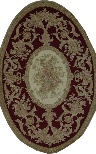 Ковёр 1,83х2,74 Савенери 145B/379 овал