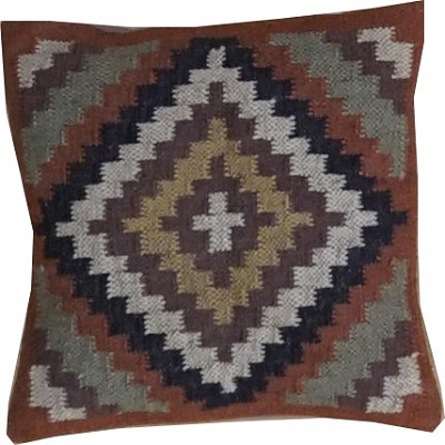 Чехол для думки 0,45х0,45 джут шерсть №36