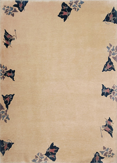 Ковёр 1,70х2,40 SHR410259 шерсть розовый