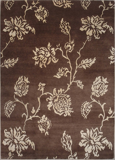 Ковёр 2,70х3,60 ОГ 6 W/V N-516  BN/BN Индонепал ш.с виск.