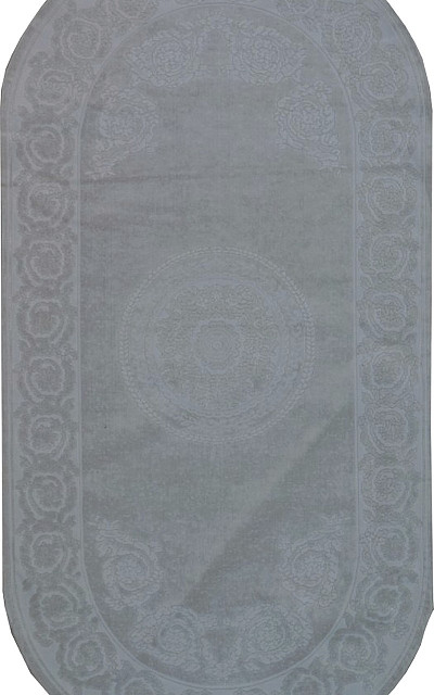 Ковёр 0,80х1,50 MELIS LAIZY WHITE (oval)