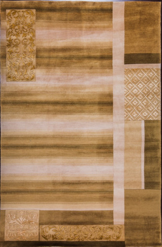 Ковёр 1,22х1,83 С.Вичини 150L+шёлк QH-211В