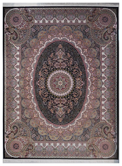 Ковёр 3,00х4,00 Э-Силк Аршиа Блек 1504