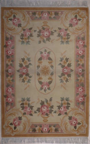 Ковёр 1,22х1,83 ШЕРСТЬ 100L беж/03